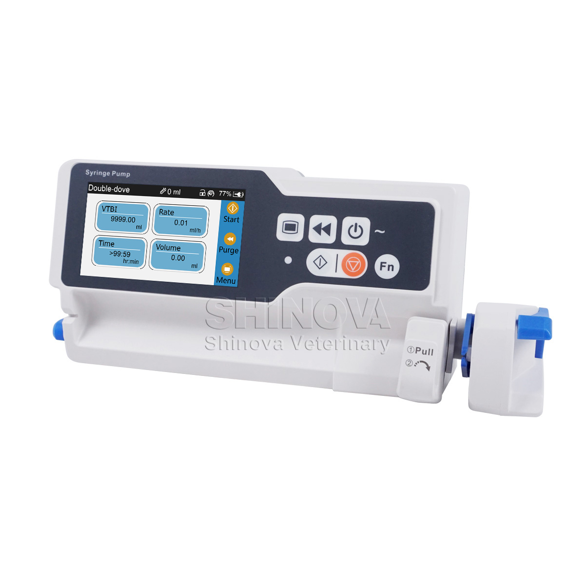 Veterinary Syringe Pump Shinova VetVeterinary UltrasoundVeterinary