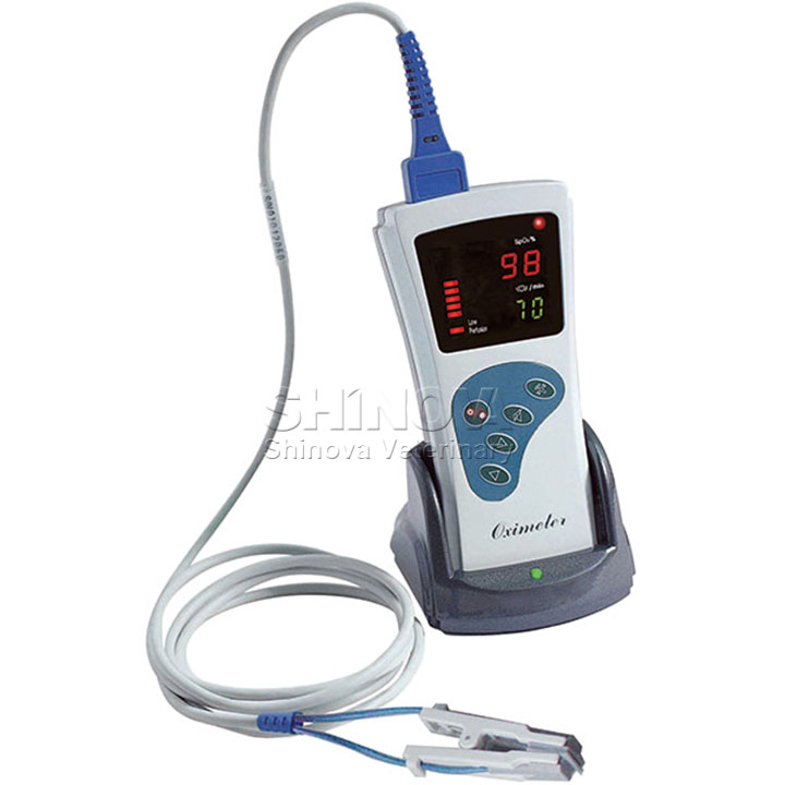 Handheld Veterinary Pulse Oximeter Shinova VetVeterinary Ultrasound