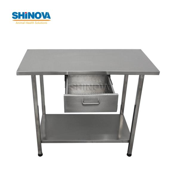 Stainless Steel Treatment Table With Drawer