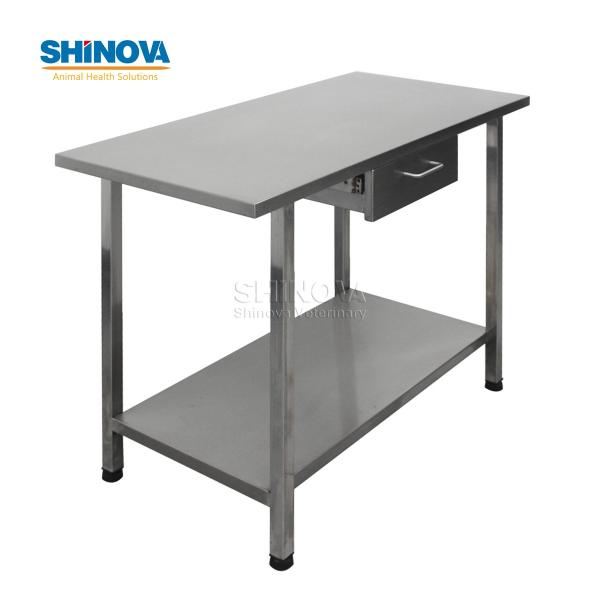 Stainless Steel Treatment Table With Drawer