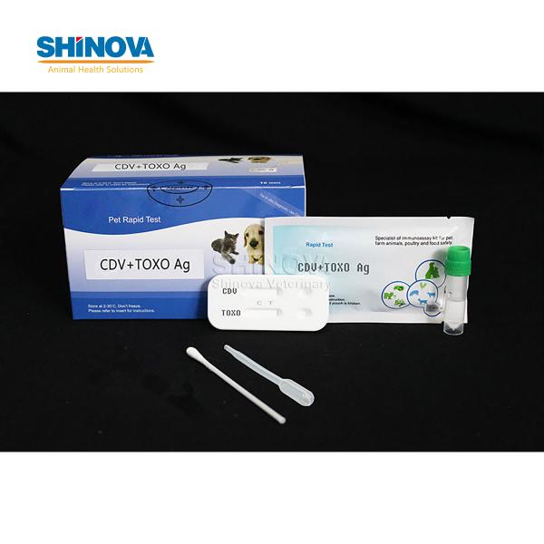 CDV+Toxo Ag Combined Rapid Test