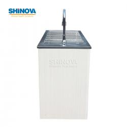 Wood Frame Wet Disposal Table