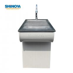 Wood Frame Wet Disposal Table
