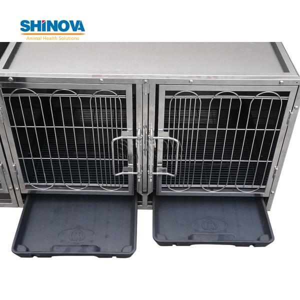 Stainless Steel Dog Cage (small)