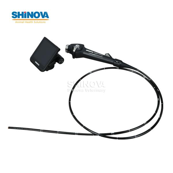 Veterinary Bronchoscope Portable HD Veterinary Video Endoscope with 4