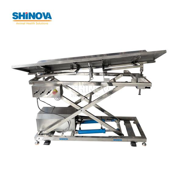 Pig and Sheep V-Shaped Lifting Surgical Table