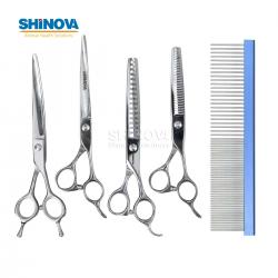 Professional Pet Grooming Scissor Kit for Dogs and Cats 