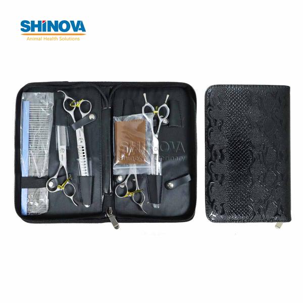 Professional Pet Grooming Scissor Kit for Dogs and Cats
