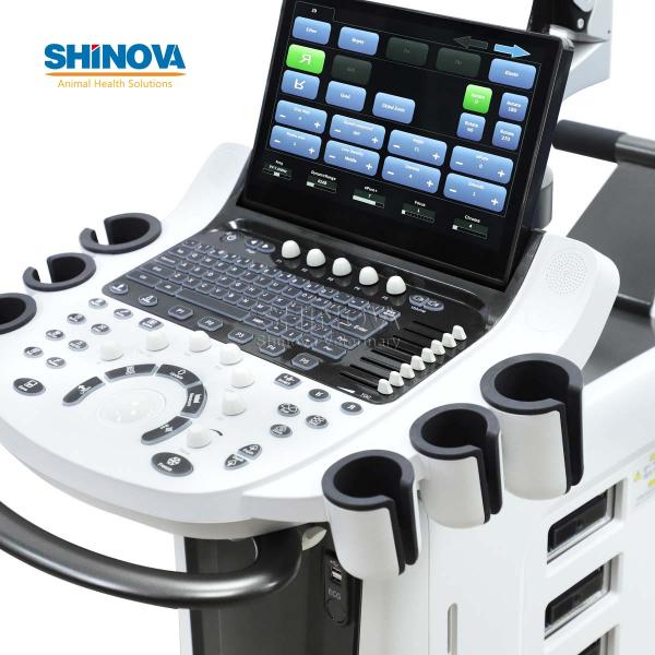 Trolley Veterinary Color Doppler Ultrasound System
