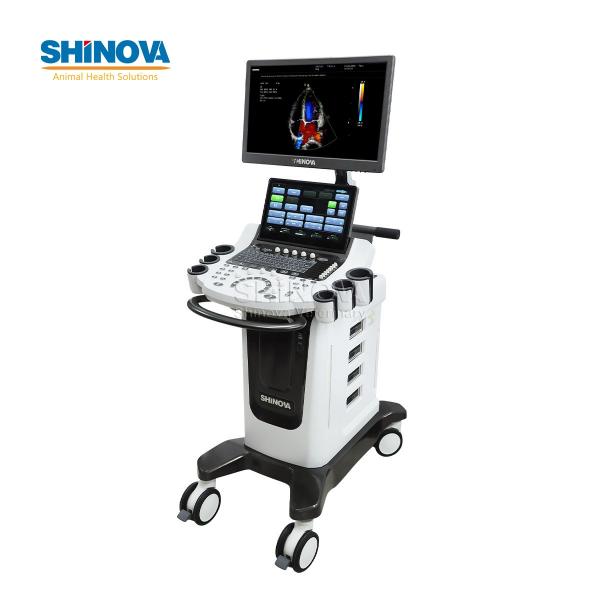 Trolley Veterinary Color Doppler Ultrasound System