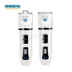 Dual-Blade Corded and Cordless Pet Grooming Clipper