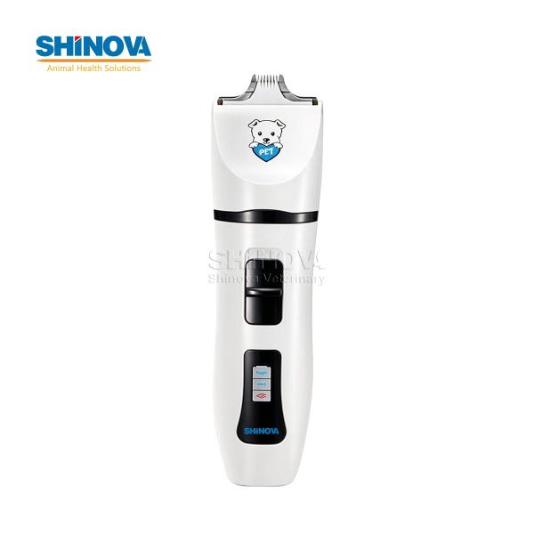 Dual-Blade Corded and Cordless Pet Grooming Clipper